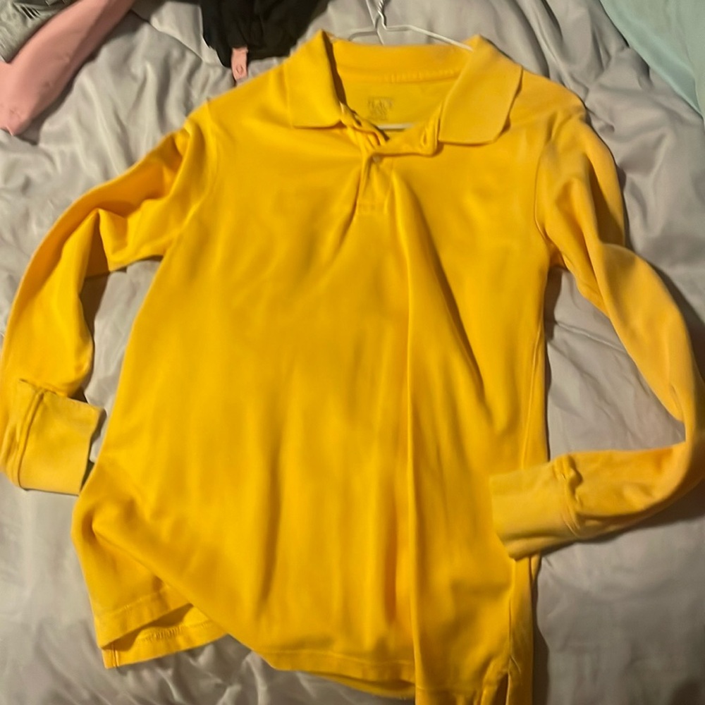 Boys long sleeve polo